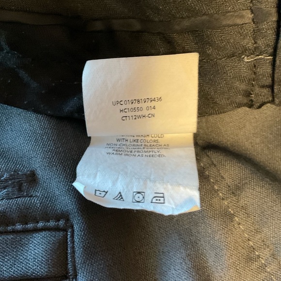 Men's Charcoal Dress Pants - Picture 6 of 6